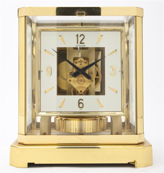 *A Brass and Glass Atmos Clock