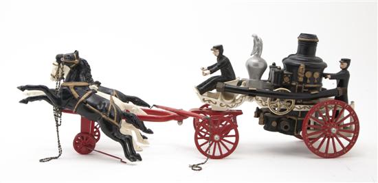  A Cast Iron Model of a Horse Drawn 155834