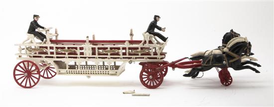  A Cast Iron Model of a Horse Drawn 155831