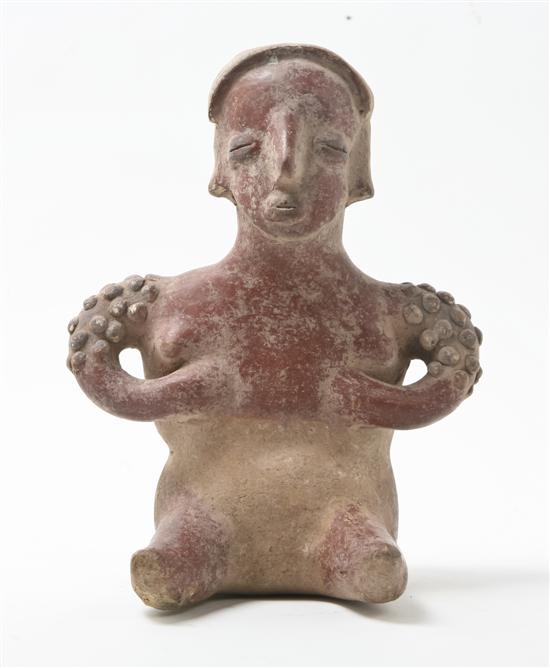  A Jalisco Style Pottery Figure 15583f