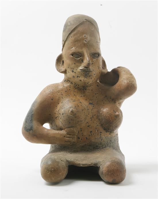  A Jalisco Style Pottery Figure 155844