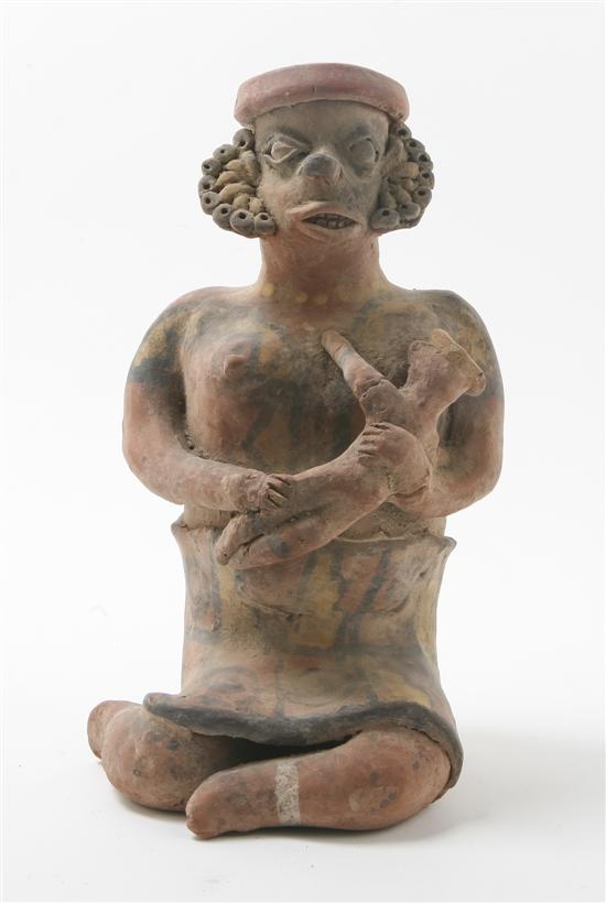  A Nayarit Style Pottery Figure 15584e