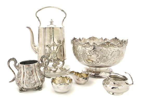 A Collection of English Silverplate 155883