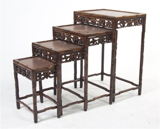 *A Set of Four Chinese Nesting