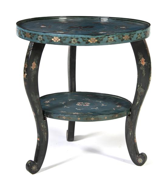  A Chinese Painted Center Table 15588a