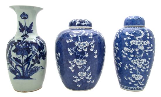 Two Chinese Porcelain Vases each