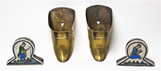 *A Pair of Middle Eastern Brass
