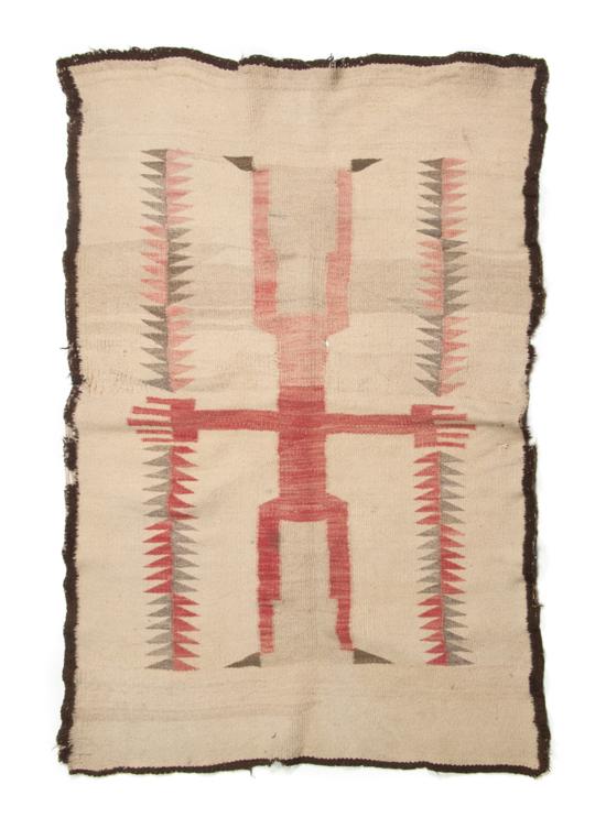 A Native American Figural Blanket