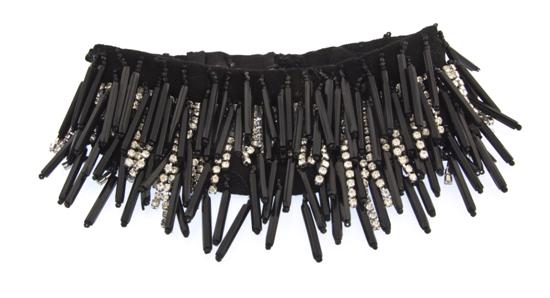 * A Pauline Trigere Rhinestone Fringe