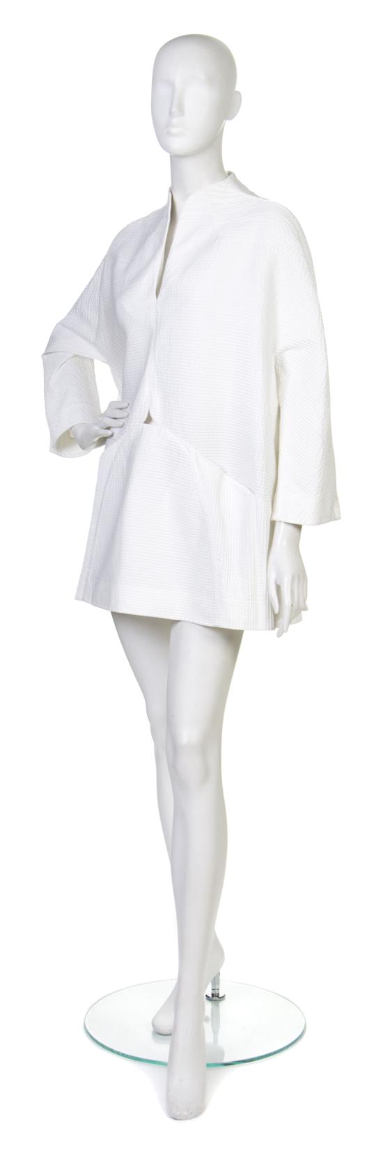 A Chado Ralph Rucci White Tunic.