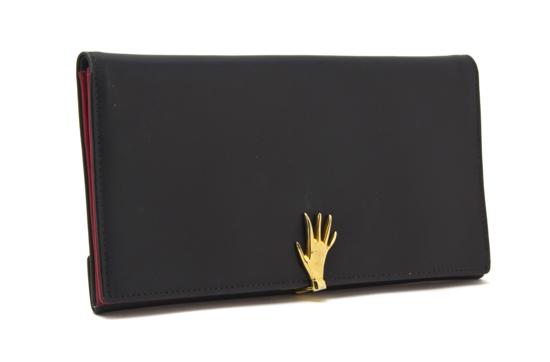 A Gucci Black and Red Leather Wallet 155afd