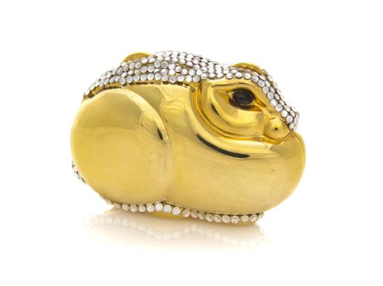 A Judith Leiber Goldtone and Silver 155b10