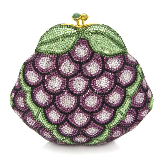 A Judith Leiber Purple and Green