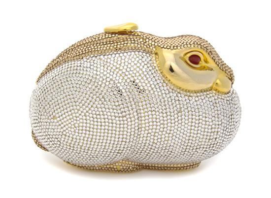 A Judith Leiber Silver and Gold