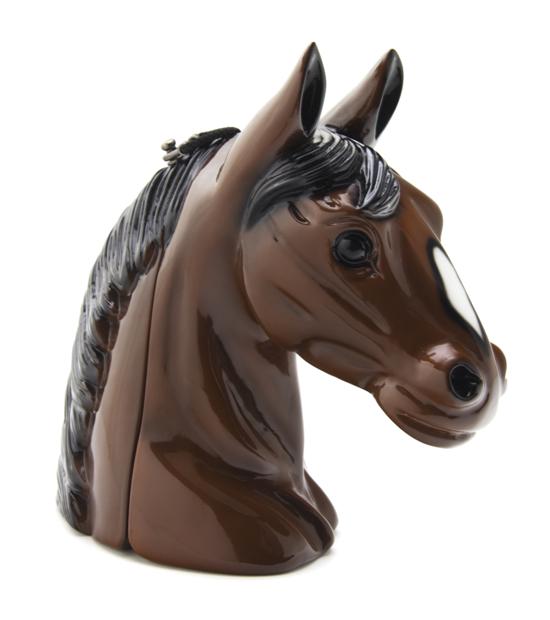 A Timmy Woods Carved Wood Horse