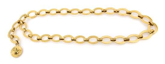 A Chanel Goldtone Large Chainlink