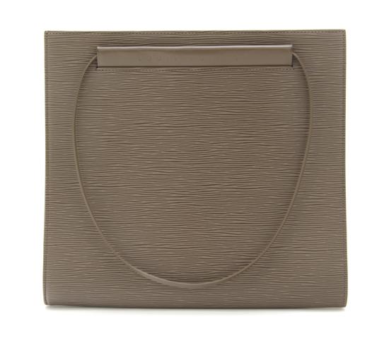 A Louis Vuitton Taupe Epi Leather
