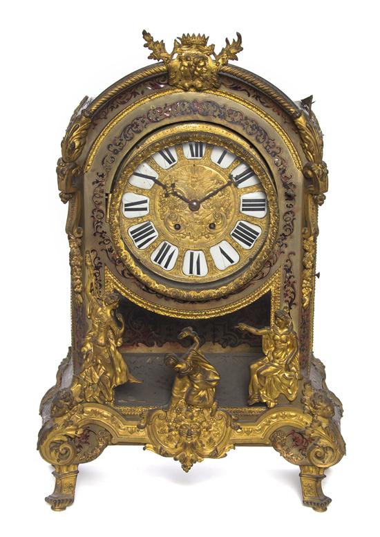 *A French Gilt and Boulle Decorated