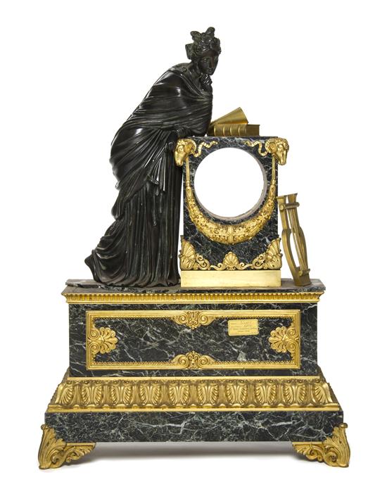 A French Gilt and Patinated Bronze 155cac