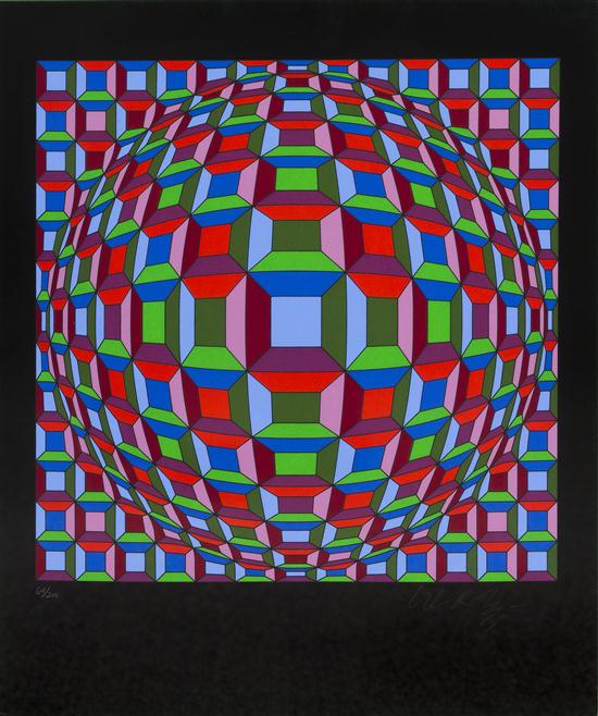 *Victor Vasarely (French/Hungarian