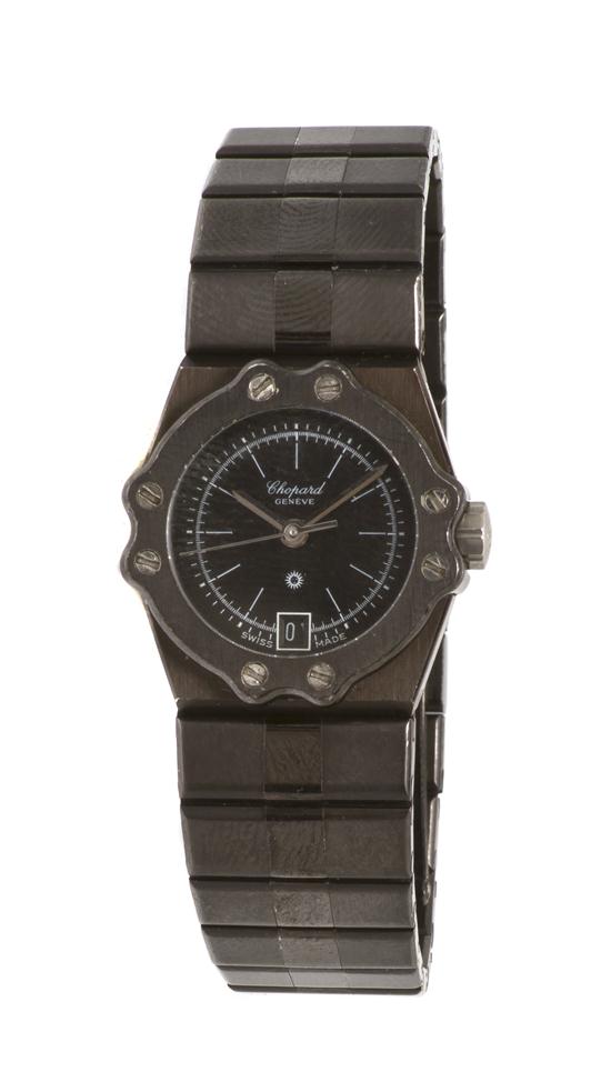 A Black Steel Wristwatch Chopard 153893