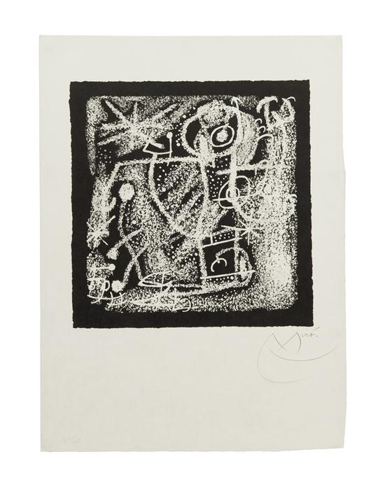 Joan Miro (Spanish 1893 -1983)