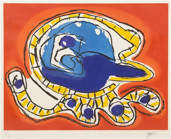 Karel Appel Dutch 1921 2006 Tete 15398e