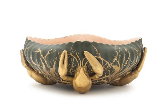 A Painted and Gilt Porcelain Bowl