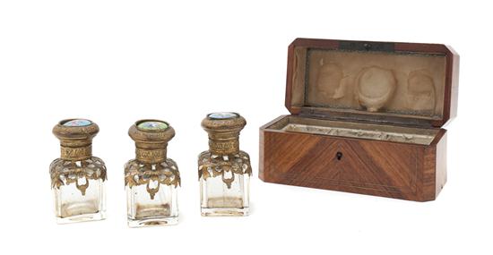 A Victorian Perfume Set comprising 153a2d