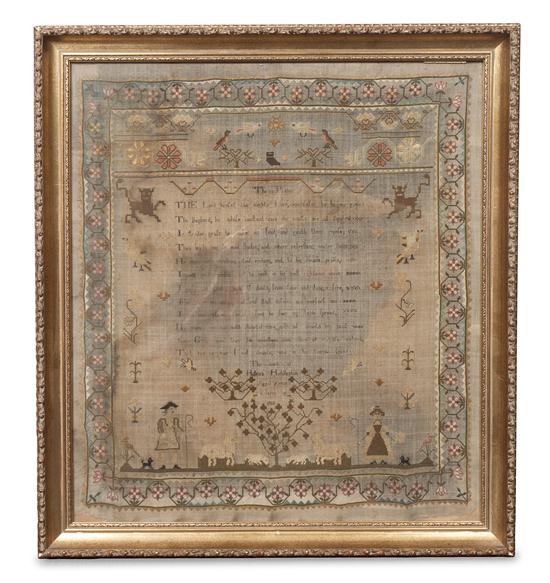 An American Needlepoint Sampler 153a37