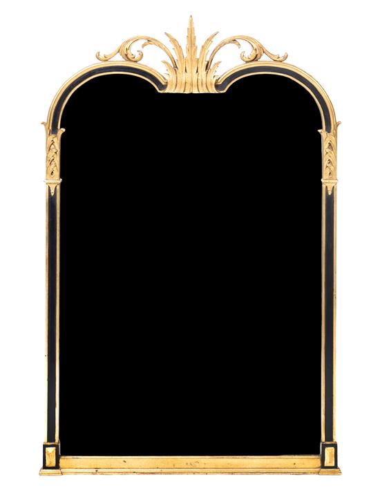 A Continental Giltwood Mirror having