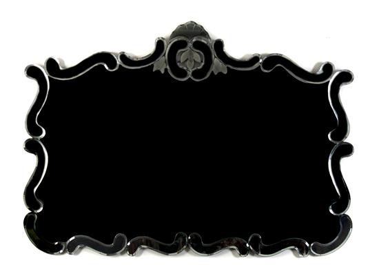 An Art Deco Style Mirror the rectangular 153a7d