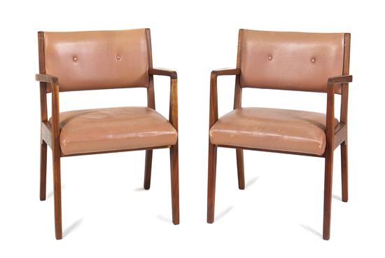 A Pair of Mid Century Modern Armchairs 153a8b