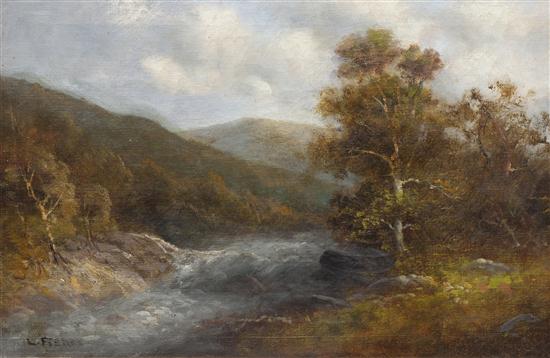 L. Fisher (American 20th century) Flowing