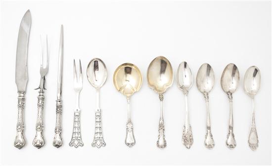 A Group of Sterling Silver Serving