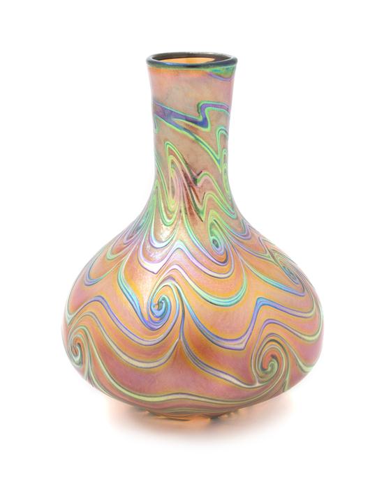 A Charles Lotton Glass Vase of 153b36