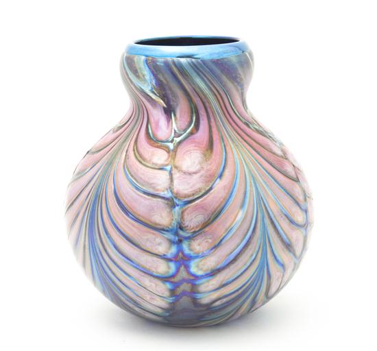 A Daniel Lotton Glass Vase having 153b35