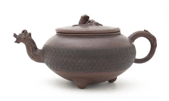 A Chinese Yixing Pottery Teapot 153b5b