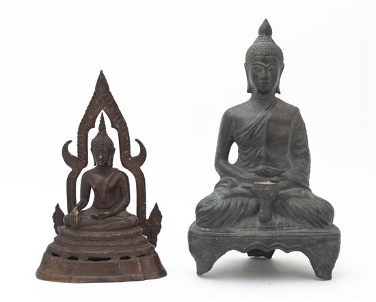 Two Sino Tibetan Figures of Buddha 153b8e
