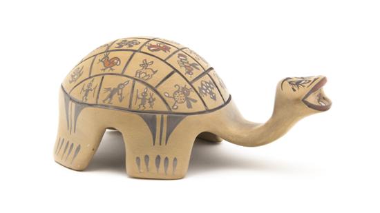 A Santa Clara Turtle signed Martha 153bc8