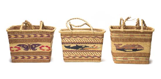 A Nootka Carrying Basket uh chal nuth  153c0c