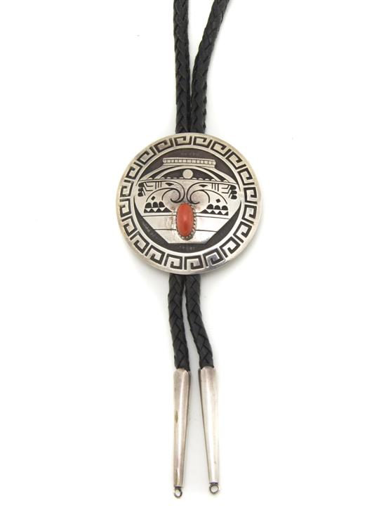 A San Juan Sterling Silver Bolo