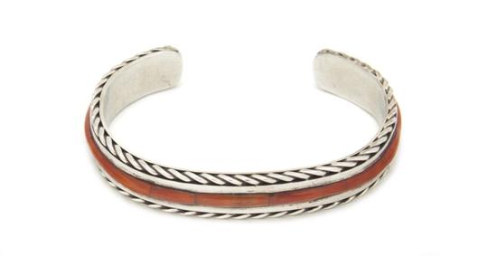 A Navajo Sterling Silver Cuff Bracelet 153cb6
