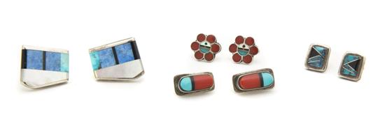 A Collection of Zuni Sterling Silver 153cbc