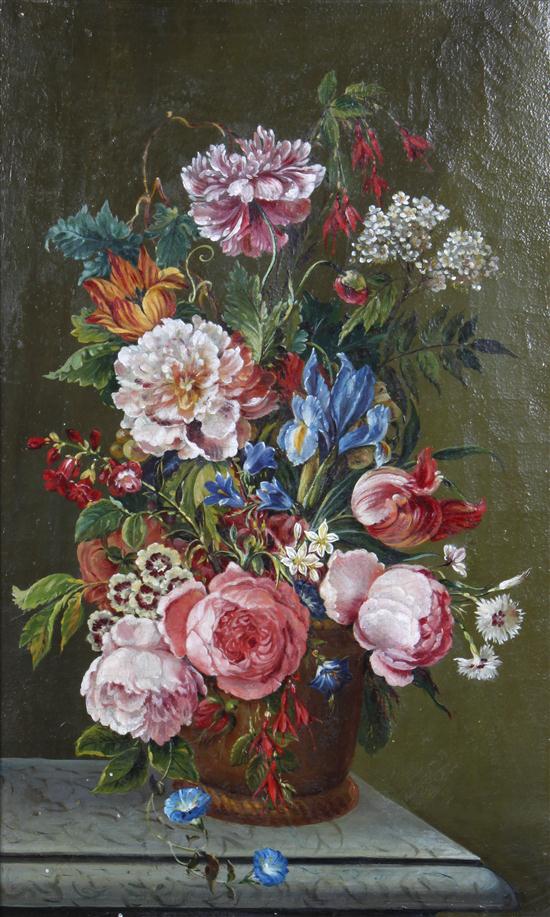 Dutch School 19th Century Floral 153cd5