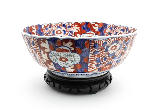 An English Porcelain Center Bowl