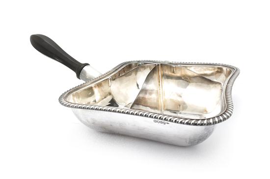 An English Silver Serving Dish