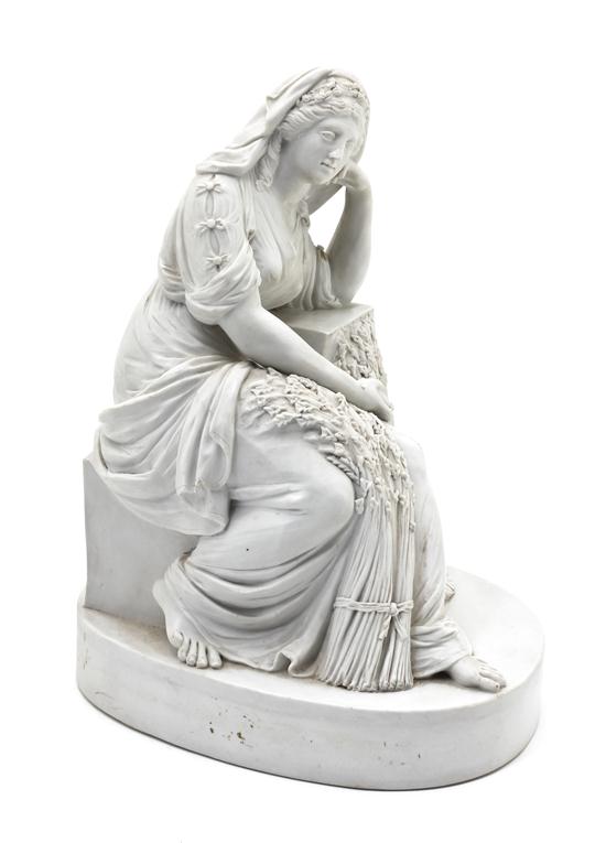 A Parian Figure of Ruth depicted 153d74