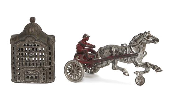 Two Cast Iron Toys comprising a 153dd8