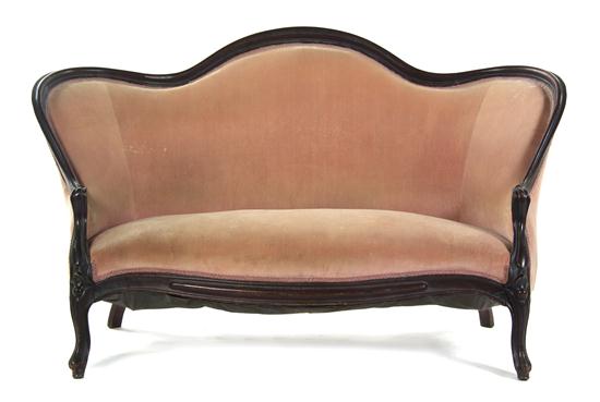  A Victorian Mahogany Upholstered 153df8